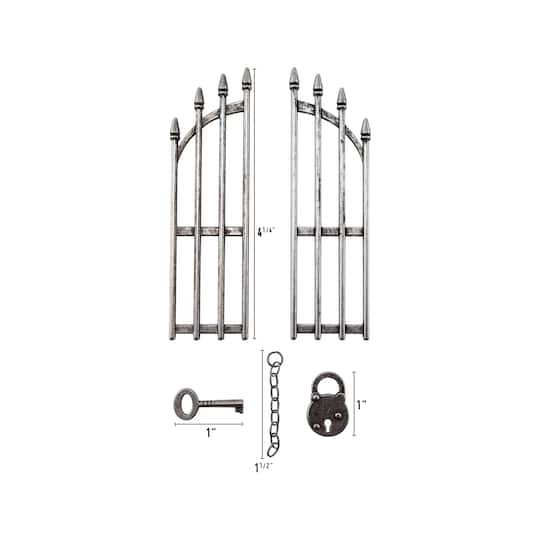 Tim Holtz® Idea-Ology Gothic Gates Embellishment Set